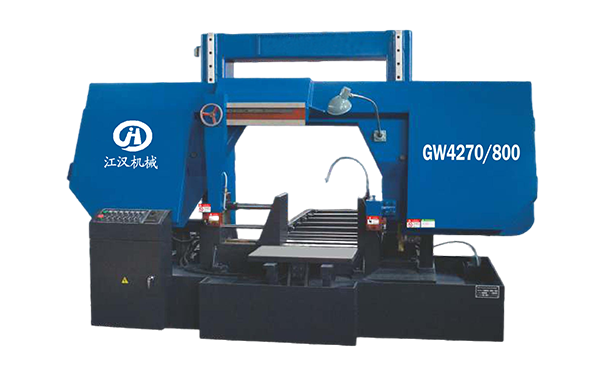 下谷坪土家族乡GW4270/800双柱龙门卧式带锯床